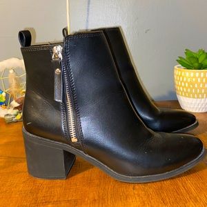 H&M black booties.